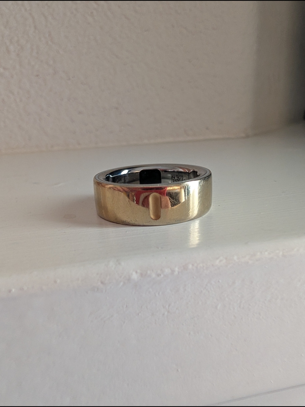 Oura Ring 4 - Gold - Size 11 - Prop Costume Jewelry